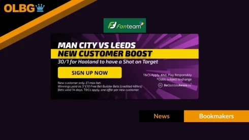 FanTeam’s Huge 30/1 New Customer Offer on Haaland Shot on Target vs Leeds