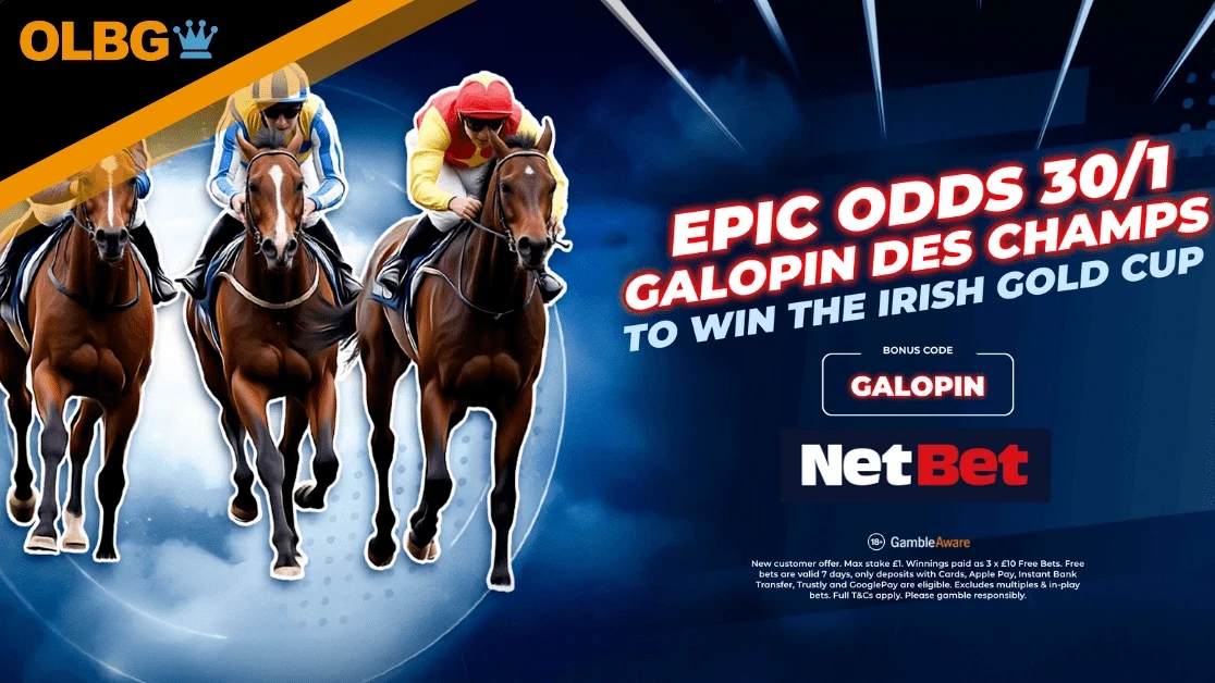 Galopin Des Champs 30/1 Offer for Irish Gold Cup - NetBet New Customer Special Galopin Des Champs 30/1 Offer for Irish Gold Cup - NetBet New Customer Special
