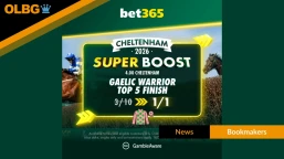 bet365 Gold Cup Super Boost: Gaelic Warrior Top 5 Boosted to Evens