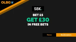 SBK Launches ‘Bet £5 Get £30’ Welcome Offer for New UK Customers