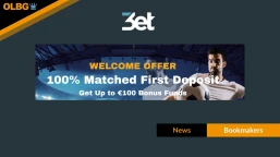 3et Welcome Offer: 100% Matched Deposit up to €100 for New Players
