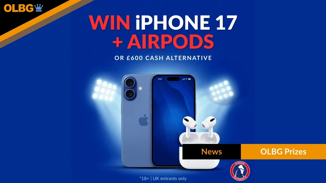 Win an iPhone 17 + AirPods 4 | OLBG Prizes Giveaway Win an iPhone 17 + AirPods 4 | OLBG Prizes Giveaway