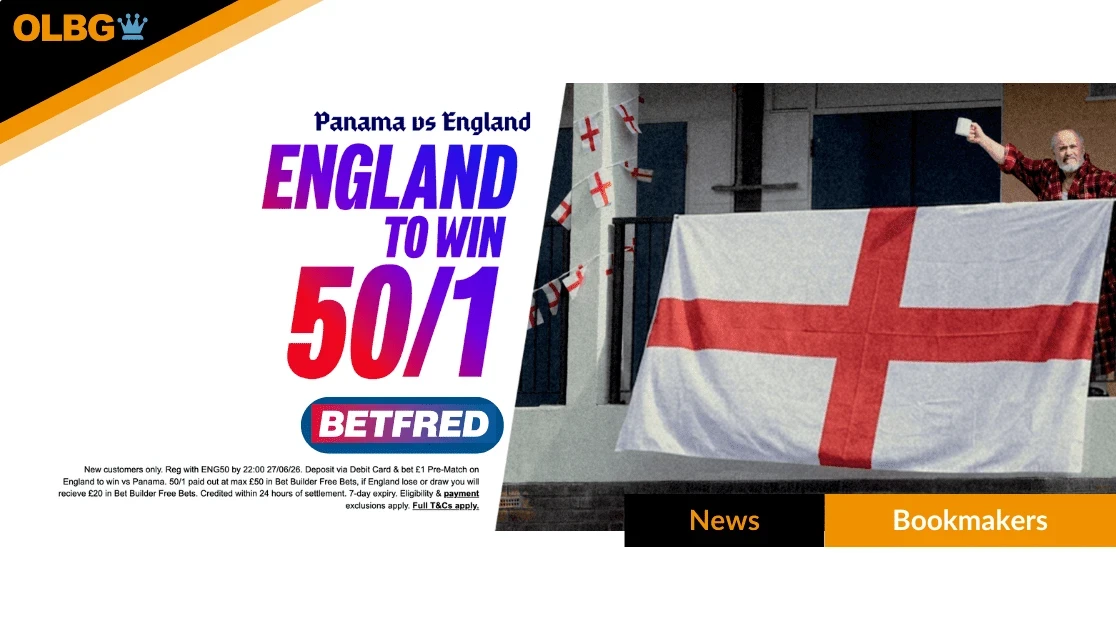 Betfred Launch Latest England World Cup Offer: 50/1 on the Three Lions to Beat Panama in Group L Finale Betfred Launch Latest England World Cup Offer: 50/1 on the Three Lions to Beat Panama in Group L Finale