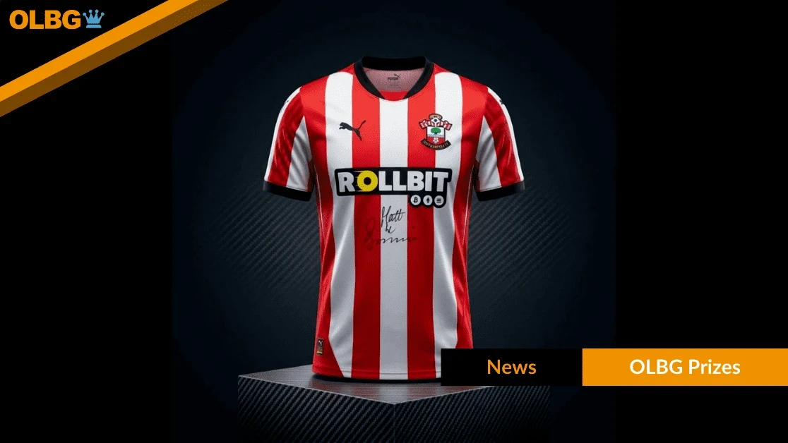 Free Entry: Win a Signed Matt Le Tissier Southampton Shirt with OLBG Prizes Free Entry: Win a Signed Matt Le Tissier Southampton Shirt with OLBG Prizes