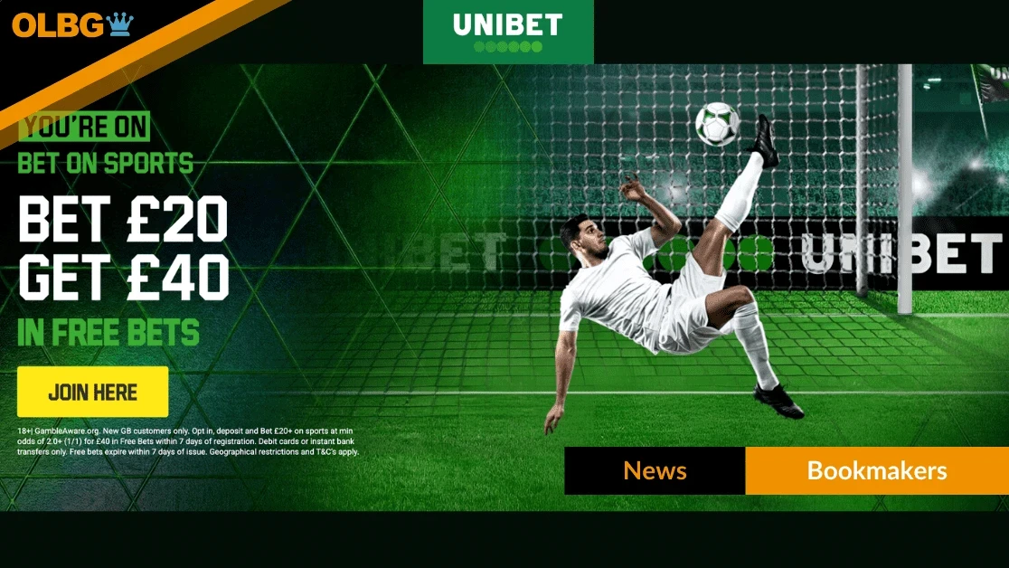 Unibet Bet £20 Get £40 Free Bets + New Edit Bet Feature Unibet Bet £20 Get £40 Free Bets + New Edit Bet Feature
