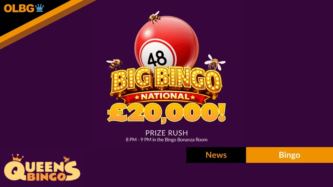 Queen’s Bingo £20,000 Prize Rush: Bingo Promotion Takes on Grand National Queen’s Bingo £20,000 Prize Rush: Bingo Promotion Takes on Grand National
