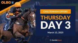 Cheltenham Betting Offers (Day 3) - Thursday 13th
