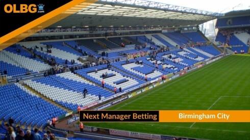Next Birmingham City Manager Betting Odds