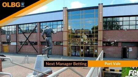 Next Port Vale Manager Betting Odds