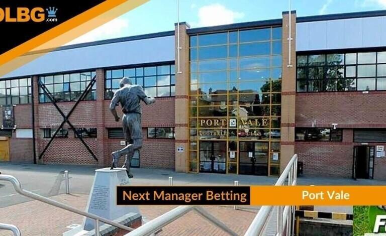 Next Port Vale Manager Betting Odds