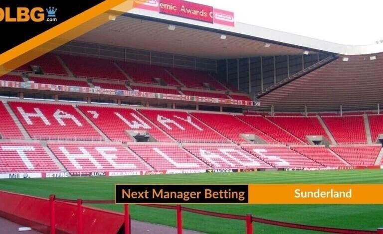 Next Sunderland AFC Manager Betting Odds And History