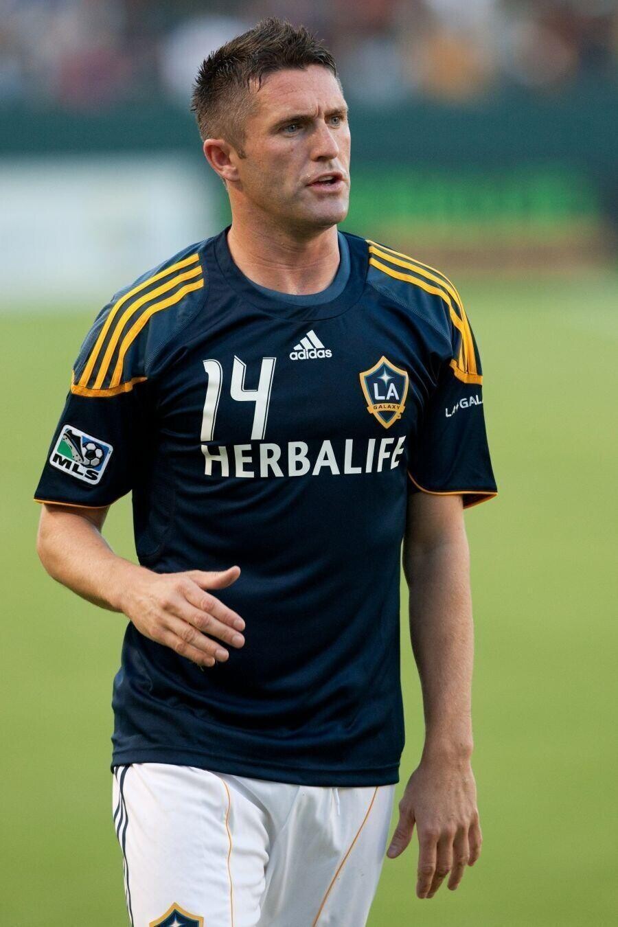 picture of Robbie Keane when playing for LA Galaxy in the MLS