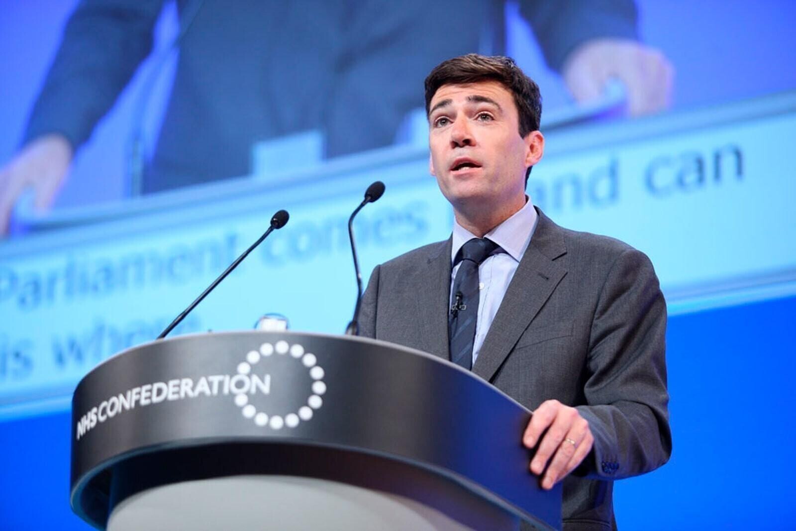 Andy Burnham - greater Manchester mayor and Labour MP
