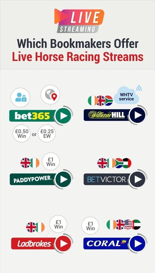 Live horse racing stream bookies
