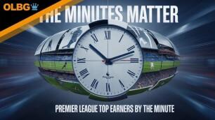 Premier League Pay Per Minute - The Biggest Earners and More
