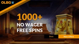 1000+ New No Wager Free Spins at OLBG