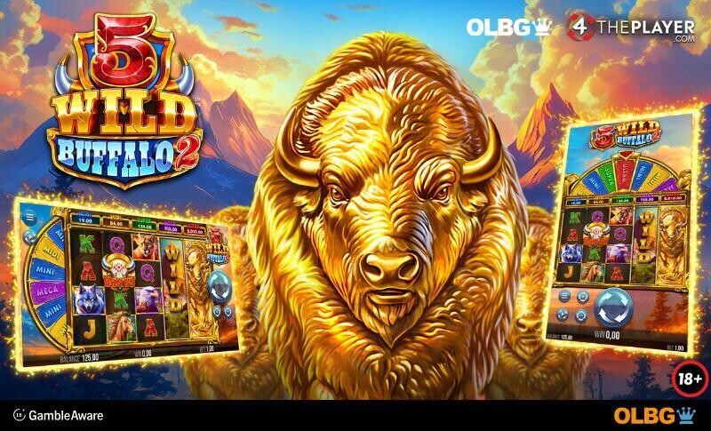 4ThePlayer Slots Interview 5 Wild Buffalo 2 Slot banner