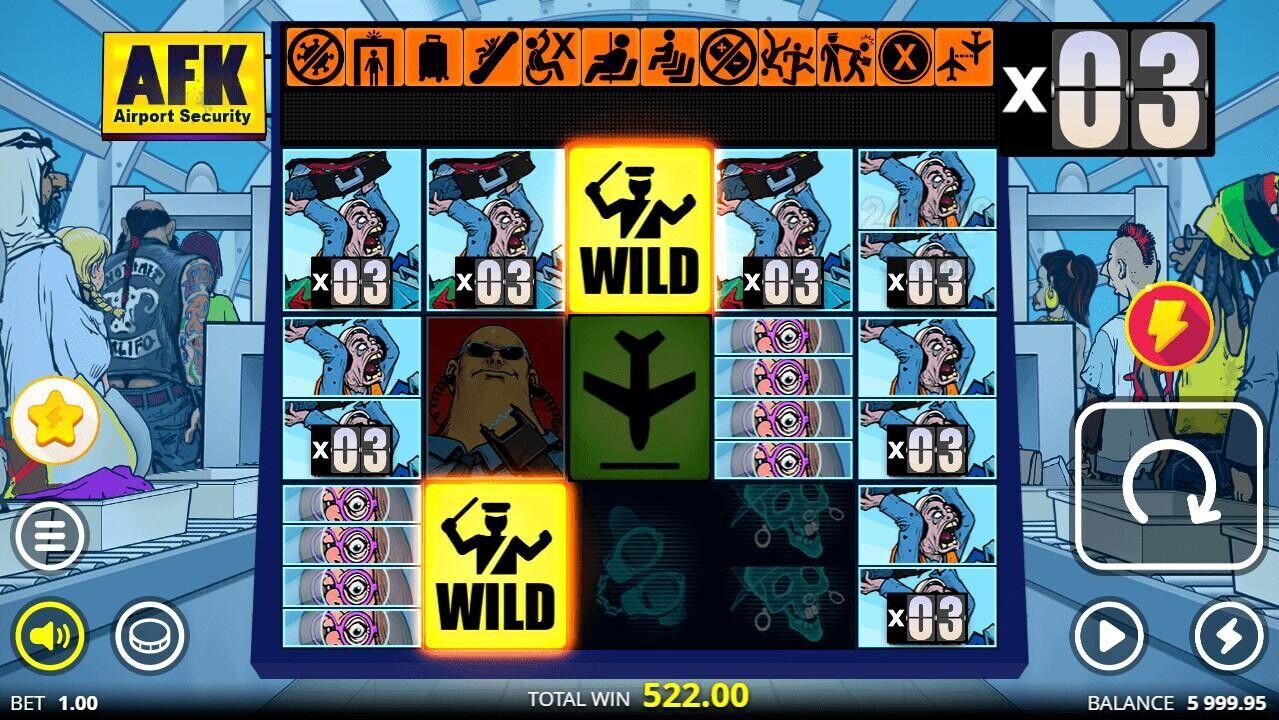 AFK Airport Security slot Random features screenshot