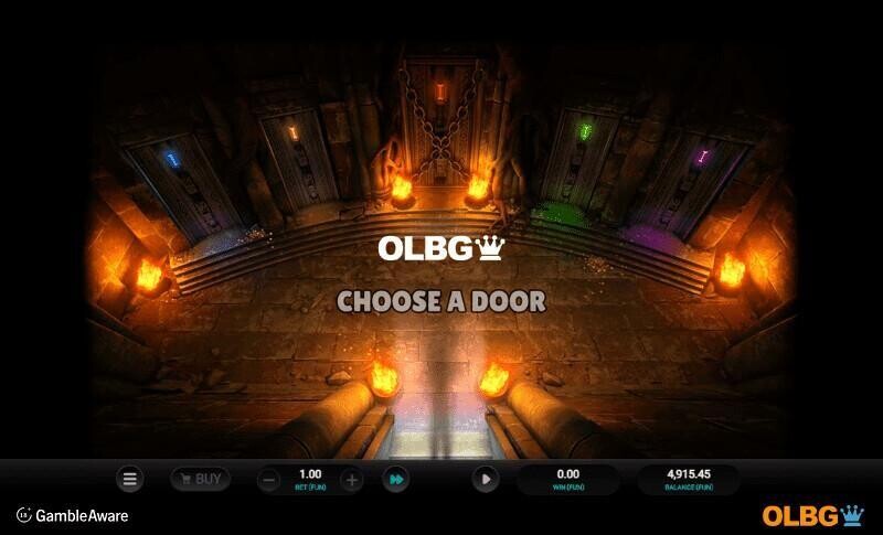 Ancient Tumble slot Free Spins features selector screenshot