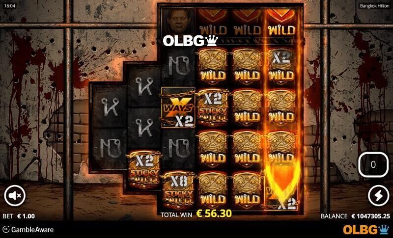 Bangkok Hilton slot Execution Spins feature screenshot