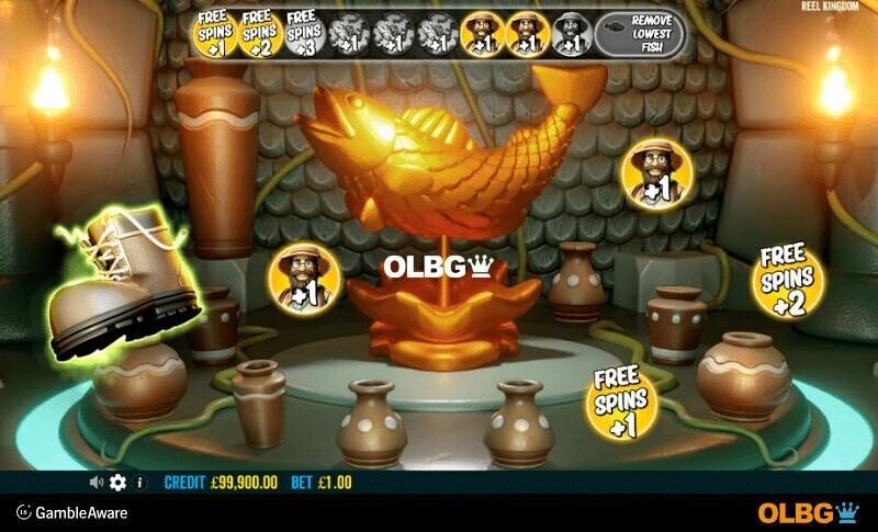 Big Bass Amazon Xtreme slot Free Spins feature picker screenshot