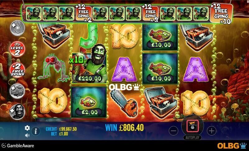 Big Bass Halloween 2 slot Free Spins feature screenshot