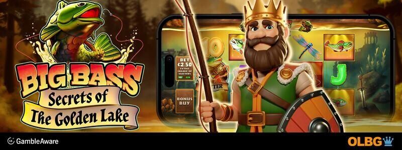 Big Bass Secrets of the Golden Lake slot mobile screenshot