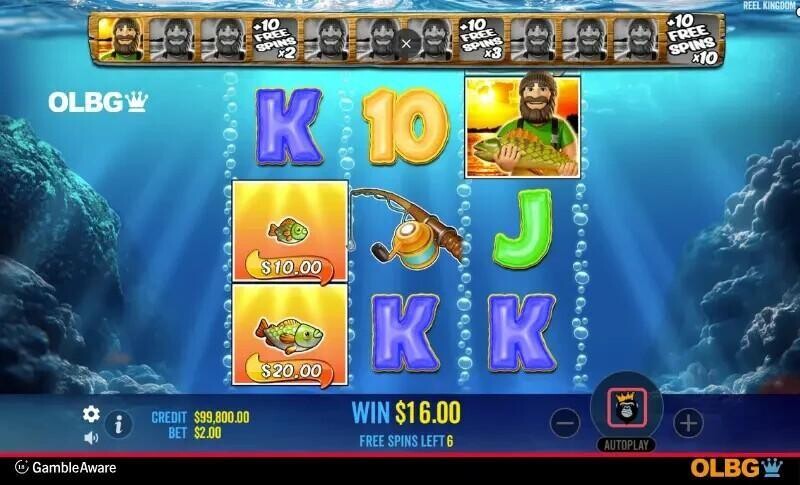 Big Bass Bonanza 3 Reeler money symbols screenshot