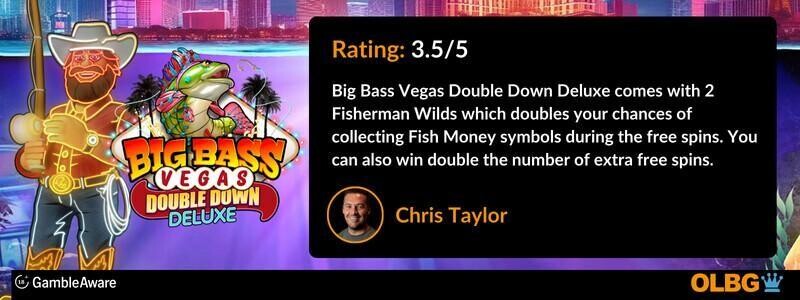 Big Bass Vegas Double Down Deluxe - OLBG Slot Review