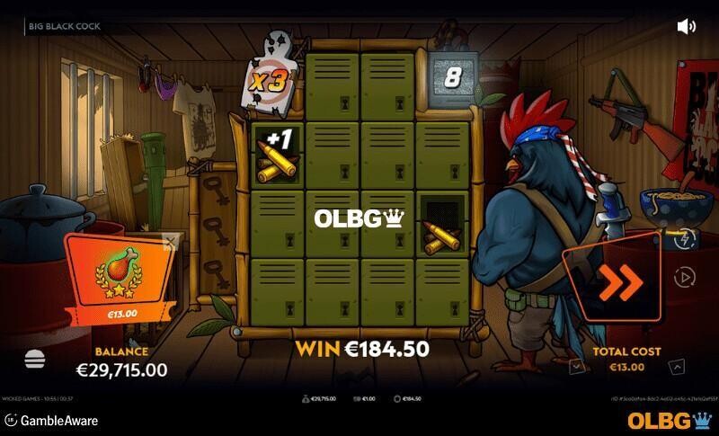 Big Black Cock slot Forced Entry Pre-Round screenshot