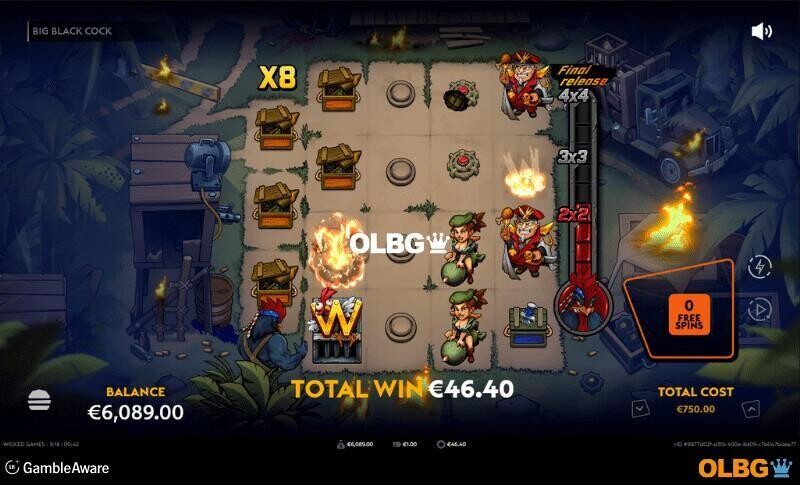 Big Black Cock slot Operation: Deep Insertion feature screenshot