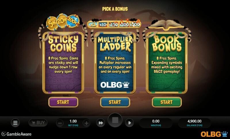 Bill & Coin 2 Mummy Mischief slot interview Bonus Picker