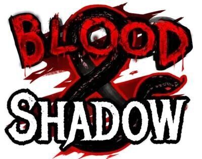 Blood and Shadow in Vegas Slot Logo from NoLimit City