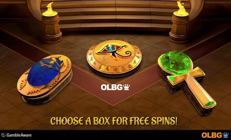 Cleopatra 2 slot Free Spins Bonus feature picker screenshot