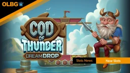 Cod of Thunder Dream Drop launches today on UK slot sites