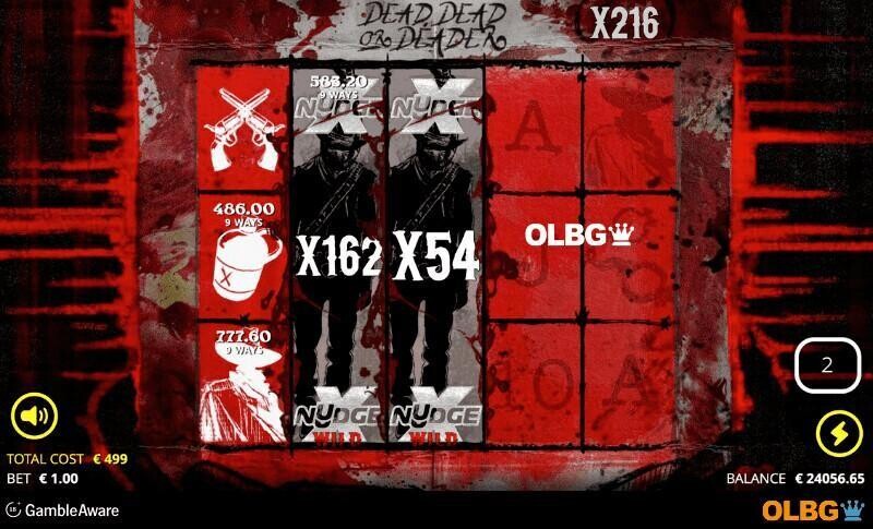 Dead, Dead or Deader slot Deader Spins feature screenshot
