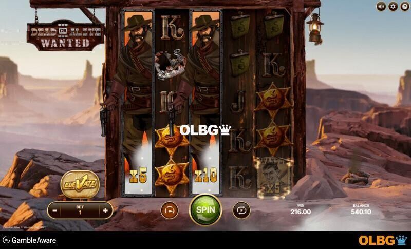 Dead or Alive 3: Wanted slot Bounty Hunter Wilds feature screenshot