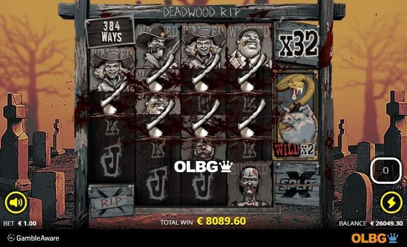 Deadwood RIP slot Salvation Spins feature screenshot