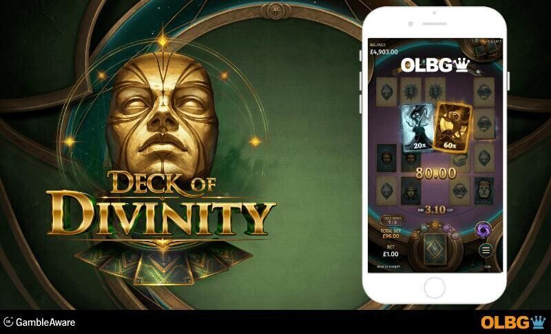 Deck of Divinity slot mobile screenshot