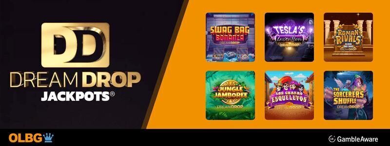 Dream Drop Jackpot Slots Unibet Casino Exclusives banner