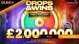 Drops & Wins Slots: Win a Share of £11.76 Million