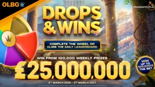 Drops & Wins Slots: Win a Share of £25 Million