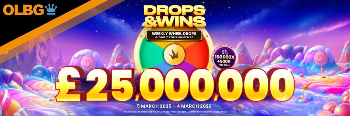 Drops & Wins Slot Tournaments banner