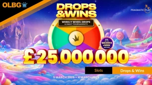 Drops & Wins Slots: Win a Share of £25 Million