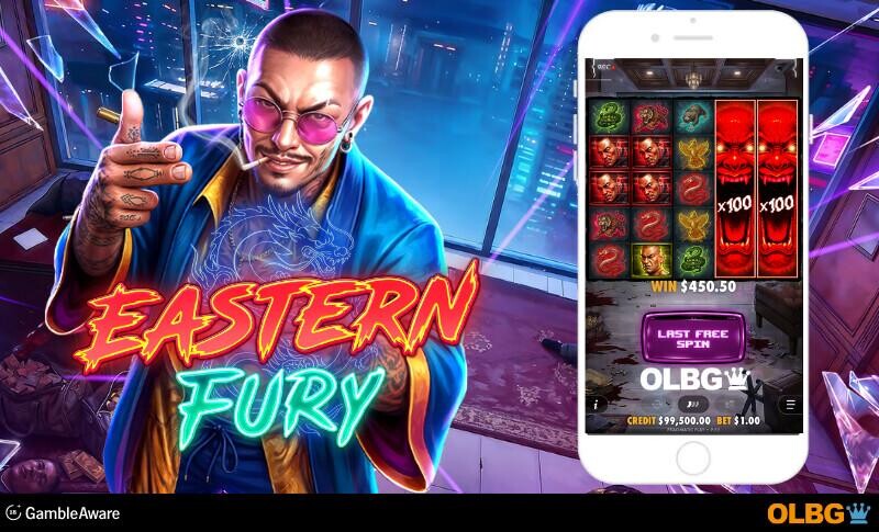 Eastern Fury slot mobile screenshot