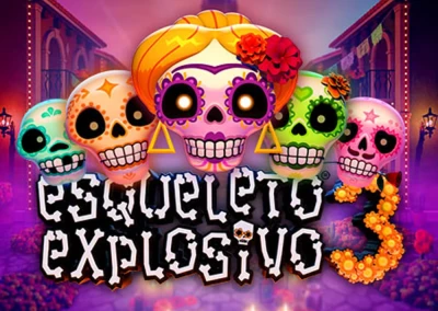 Esqueleto Explosivo 3 Slot