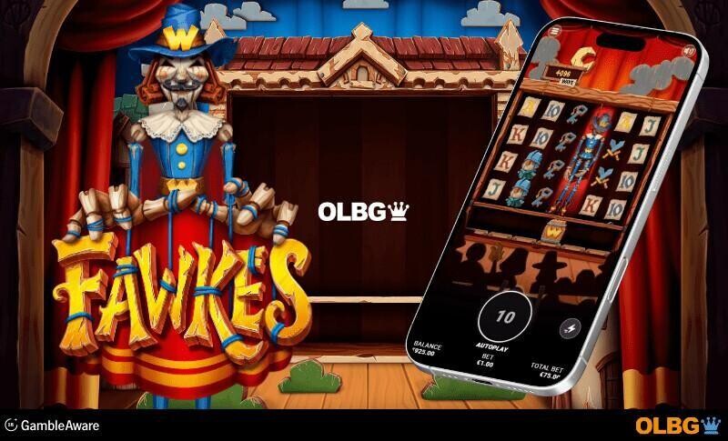 Fawkes slot mobile screenshot