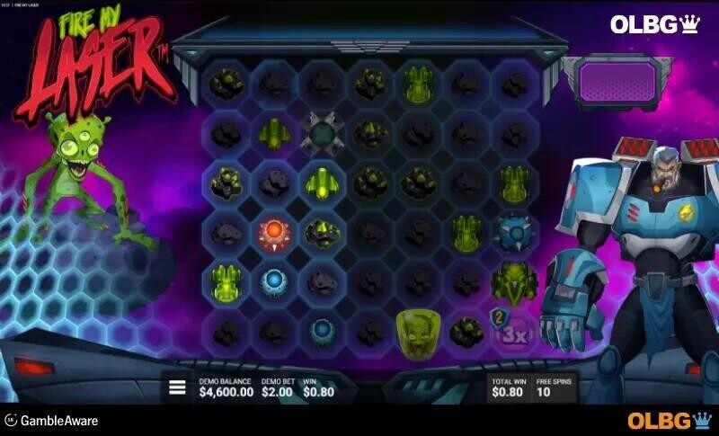 fire my laser slot extermination feature screenshot