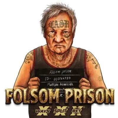 Folsom Prison Slot Logo from NoLimit City