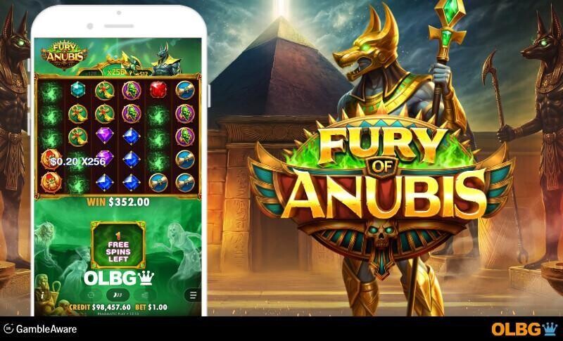Fury of Anubis slot mobile screenshot